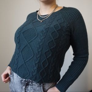 Madewell Green Sweater